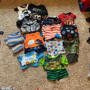 Bundle of boy pjs